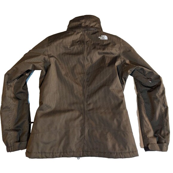 The North Face HyVent Multi-pocket Brown Jacket Women's Med - Picture 2 of 3